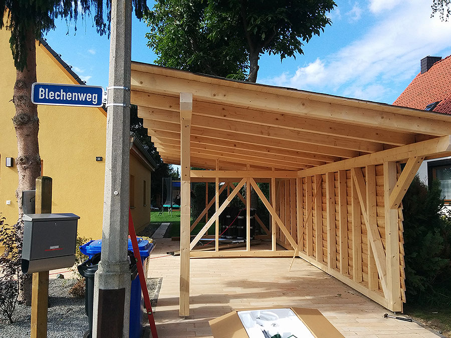 Carportbau 2
